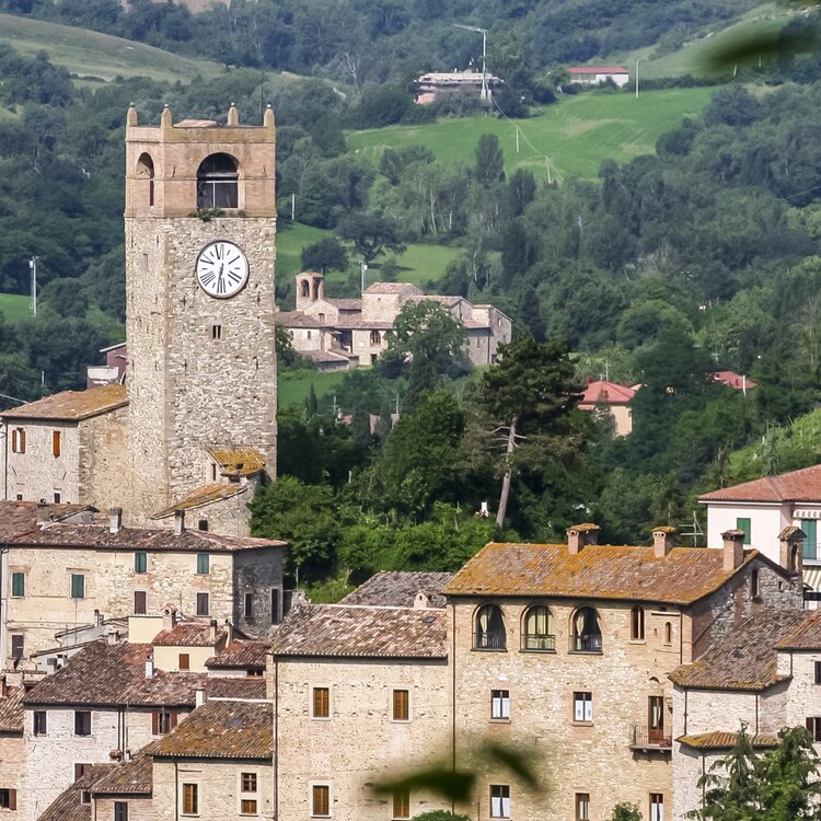 Borgo di Macerata Feltria in provincia di Pesaro Urbino, Marche | © Gianluca Maroccini