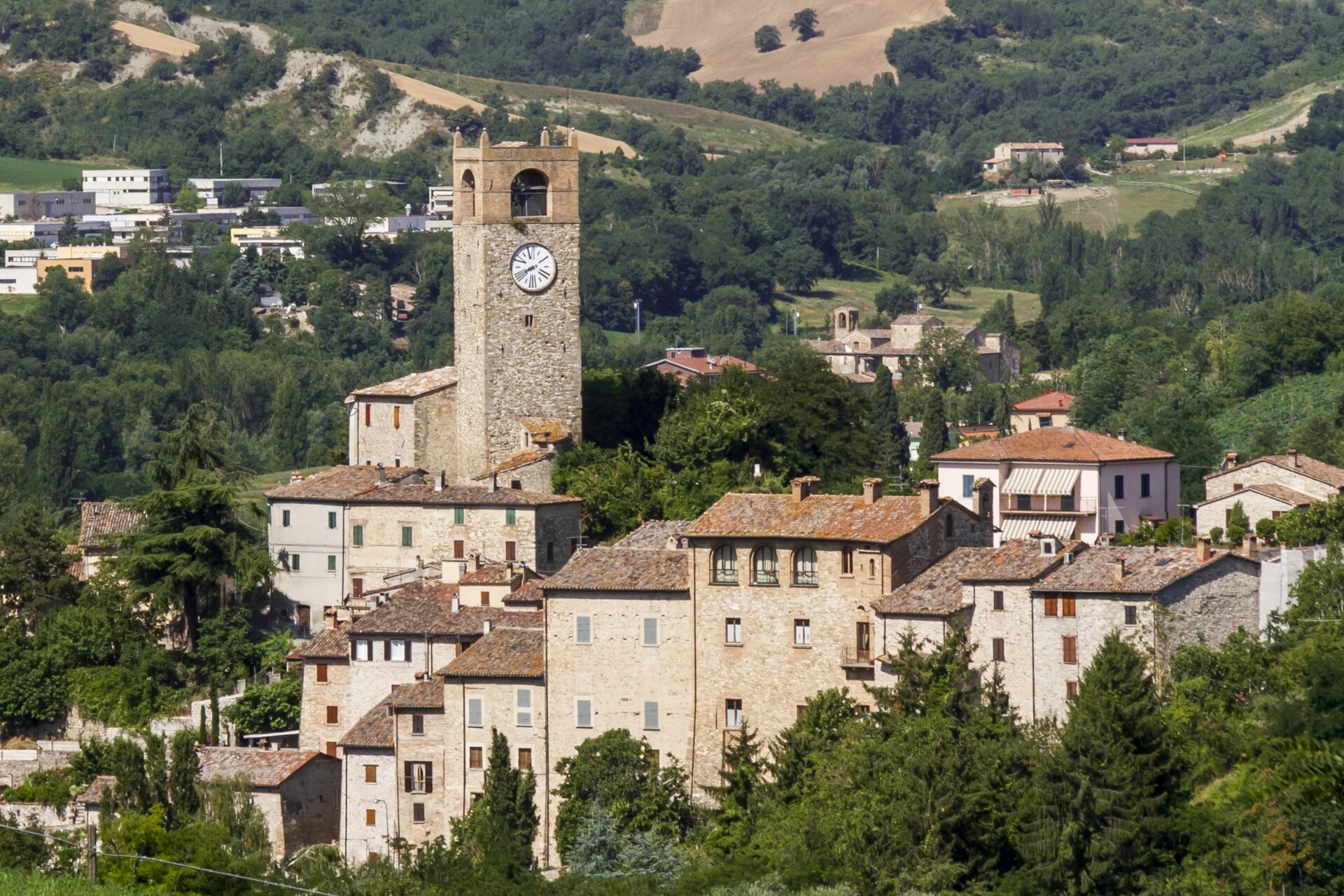 Borgo di Macerata Feltria in provincia di Pesaro Urbino, Marche | © Gianluca Maroccini