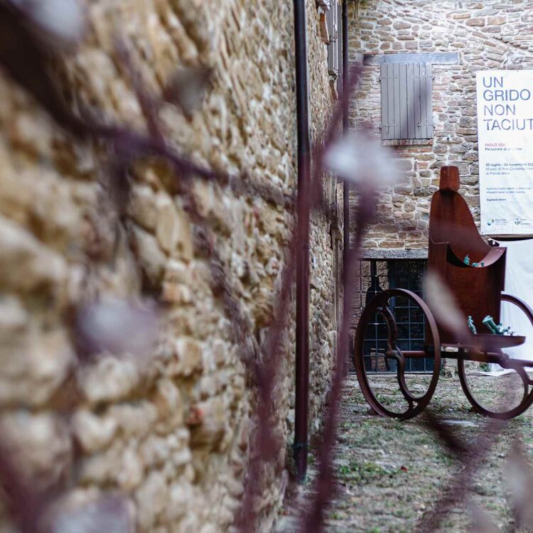 Esposizione opere di Arnaldo Pomodoro | © Gianluca Maroccini