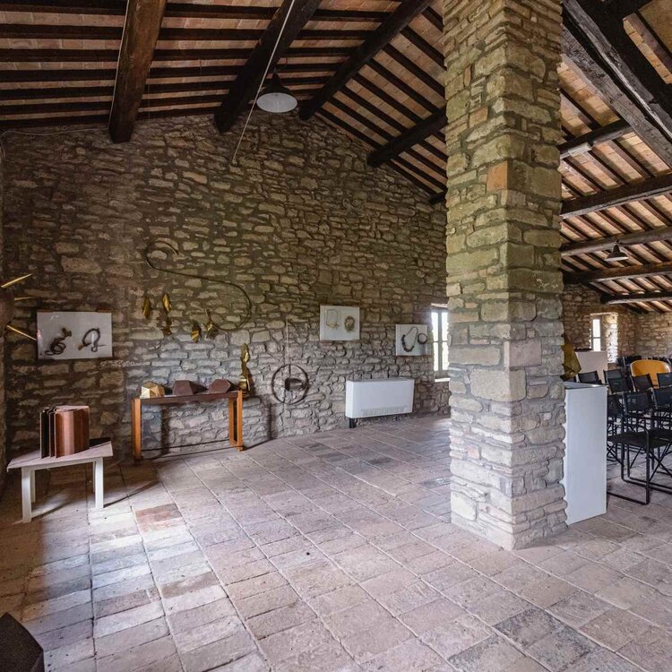 Esposizione opere di Arnaldo Pomodoro | © Gianluca Maroccini