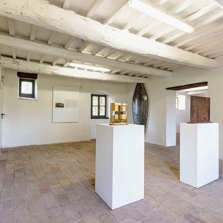 Esposizione opere di Arnaldo Pomodoro | © Gianluca Maroccini