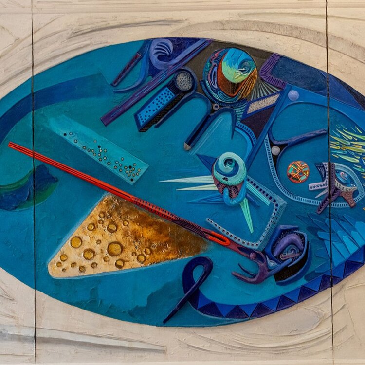 Opere d'arte di Franco Assetto | © Comune di Frontino